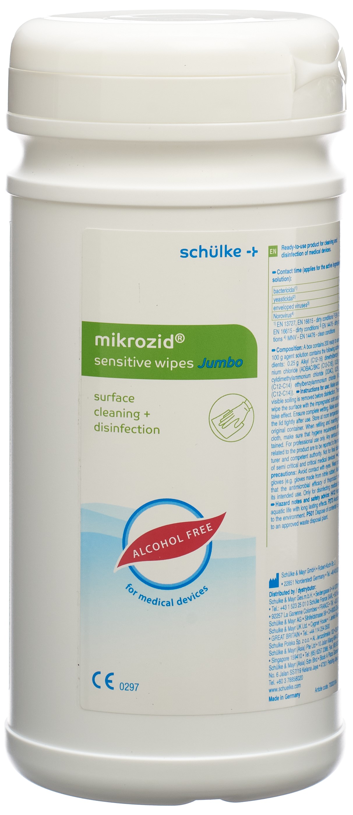 mikrozid Sensitive wipes Jumbo