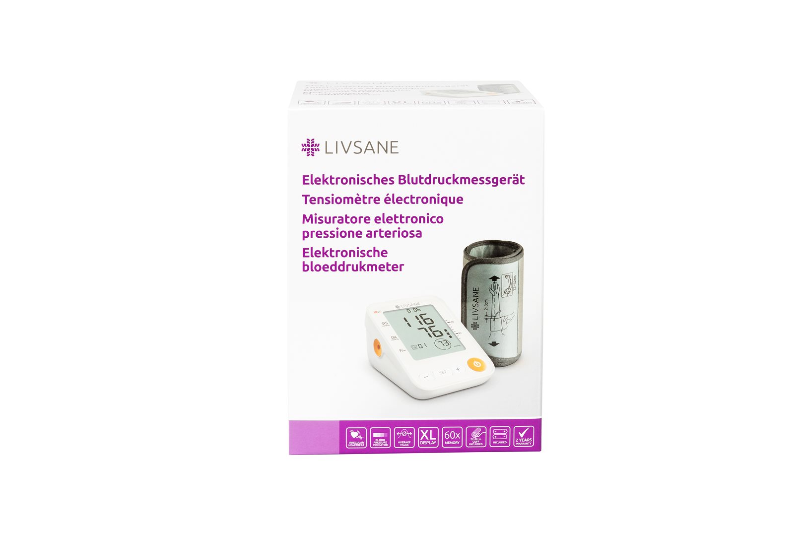 LIVSANE elektronisches Blutdruckmessgerät