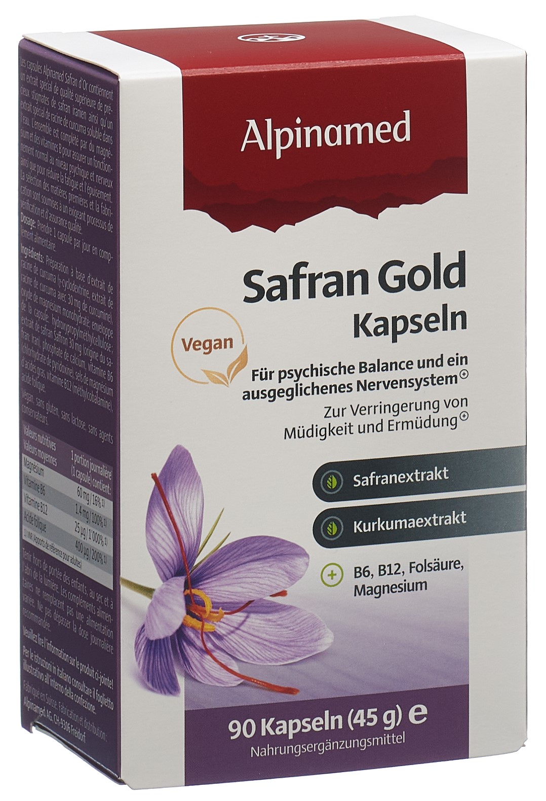 ALPINAMED Safran Gold Kapsel
