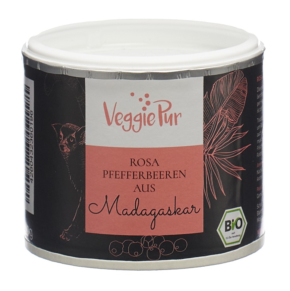 VeggiePur Rosa Pfefferbeeren Bio aus Madagaskar