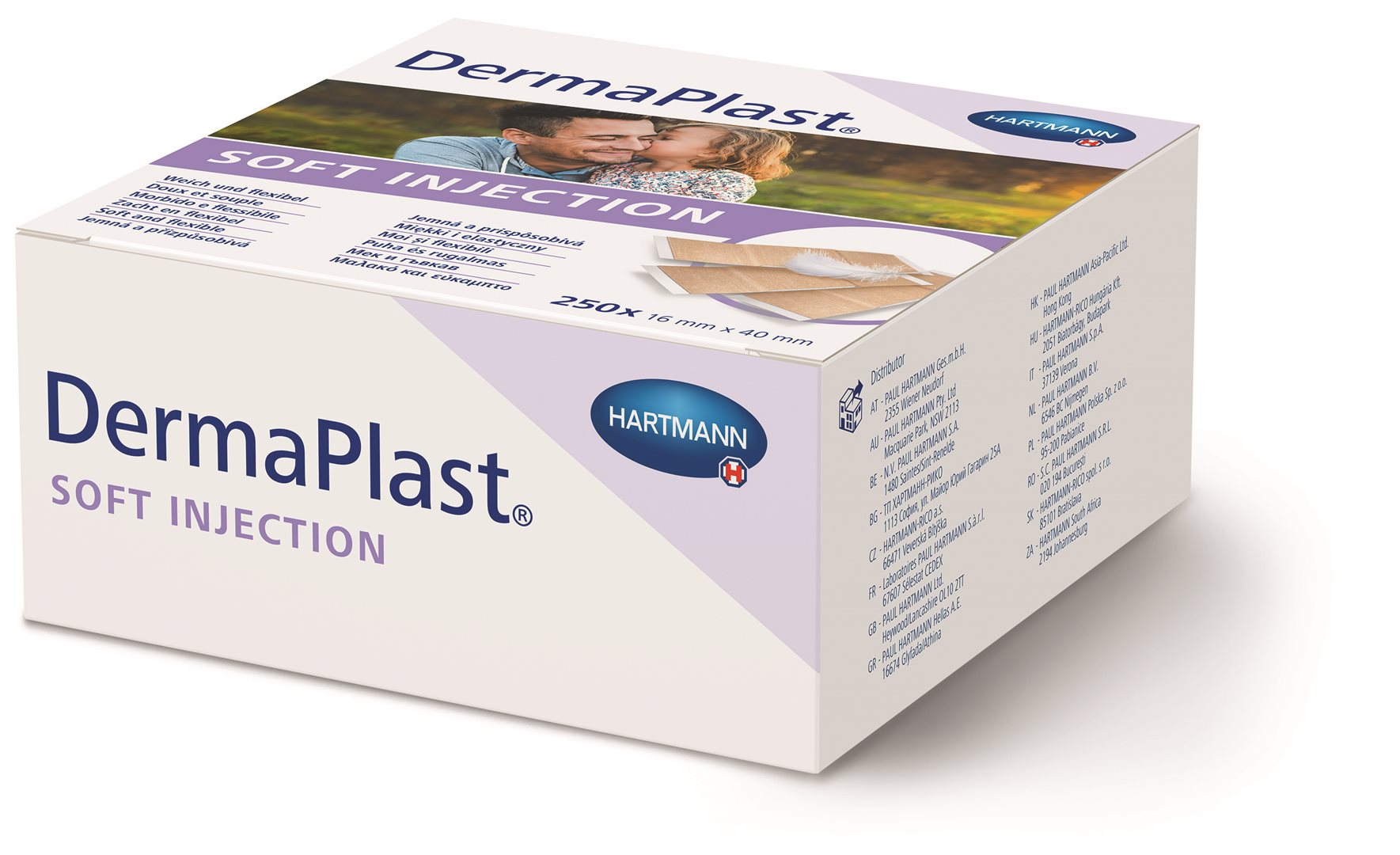 DermaPlast Soft Injektion 16x40mm beige