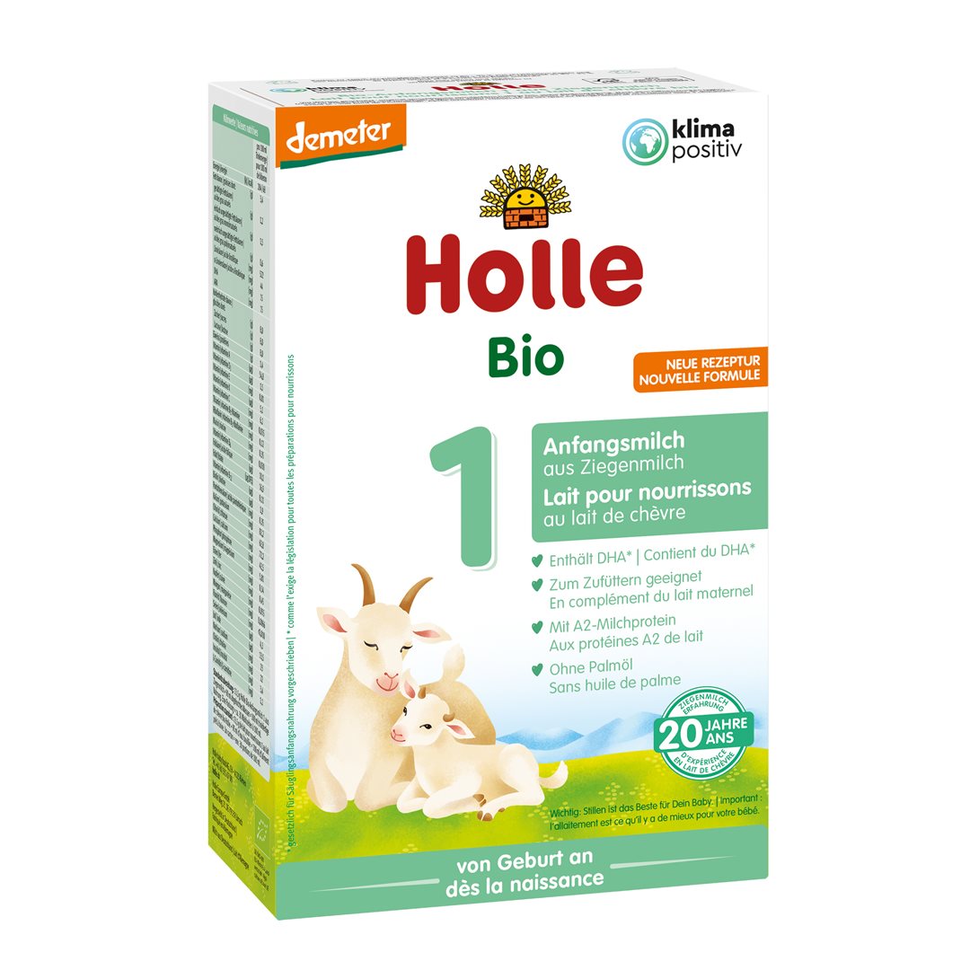 Holle Bio-Anfangsmilch 1 aus Ziegenmilch