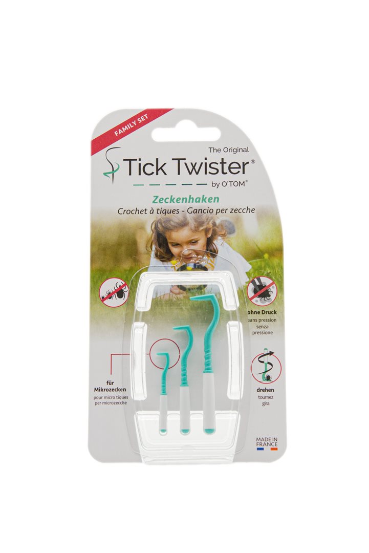 O'TOM TICK TWISTER Zeckenhaken deutsch französisch italienisch
