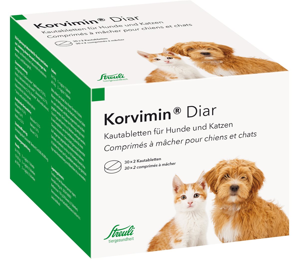 Korvimin DIAR Kautablette