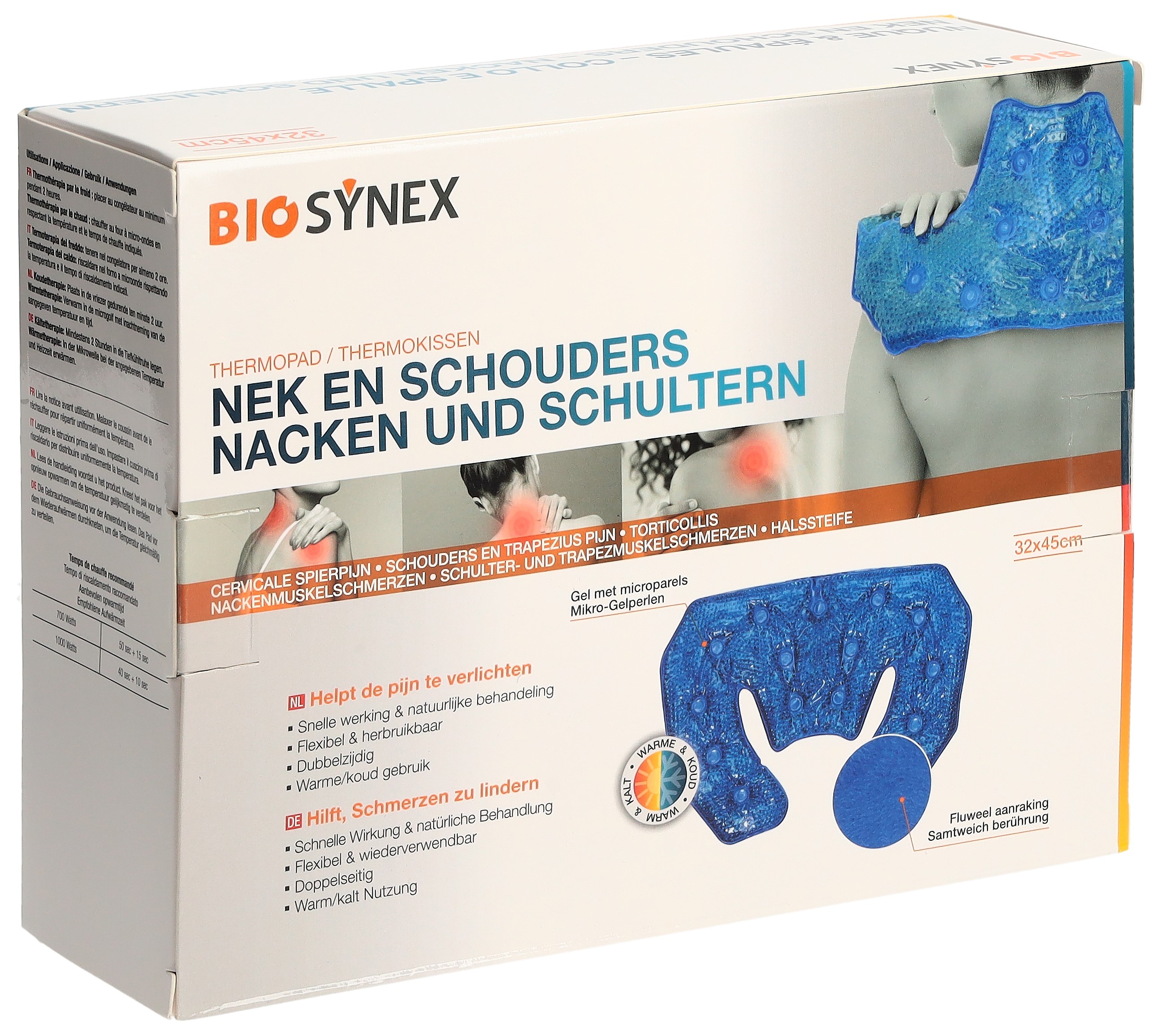 BIOSYNEX Kalt Warm Kompresse Schulter Halswirbel