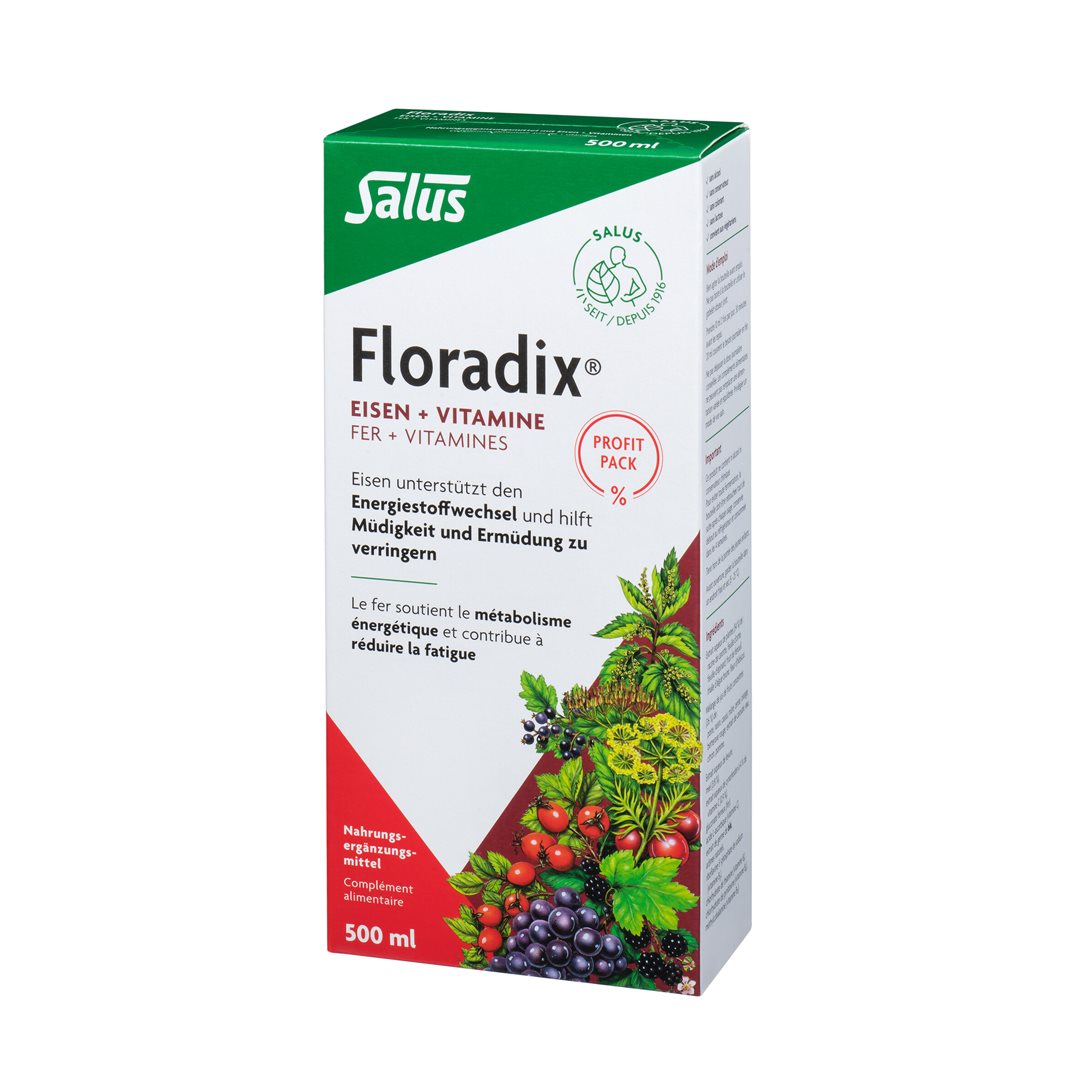 Salus Floradix Fer + vitamines Profit Pack
