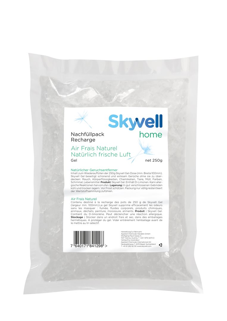 Skyvell home Gel natürlicher Geruchsentferner Nachfüllpack