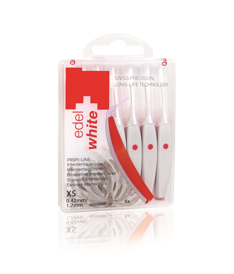 edel+white Interdental Bürsten XS 0.42mm