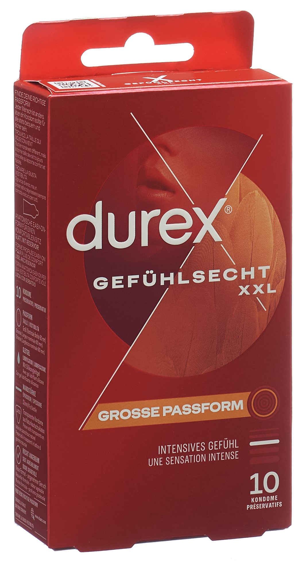 durex Gefühlsecht XXL Präservativ