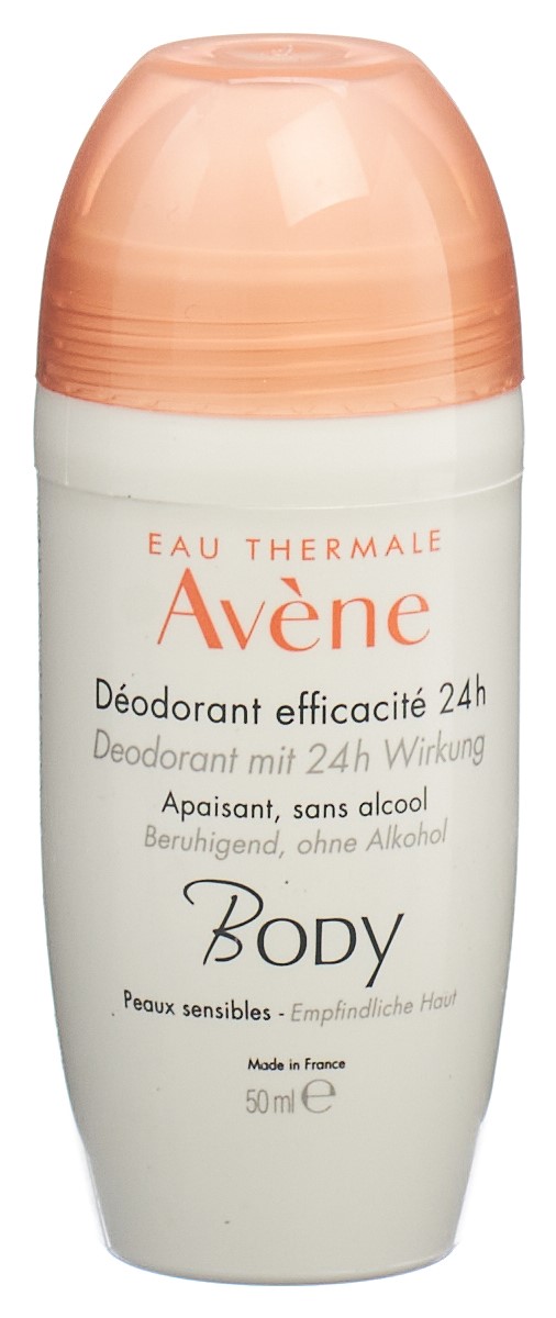 Avène Body Deodorant Roll-on 24h