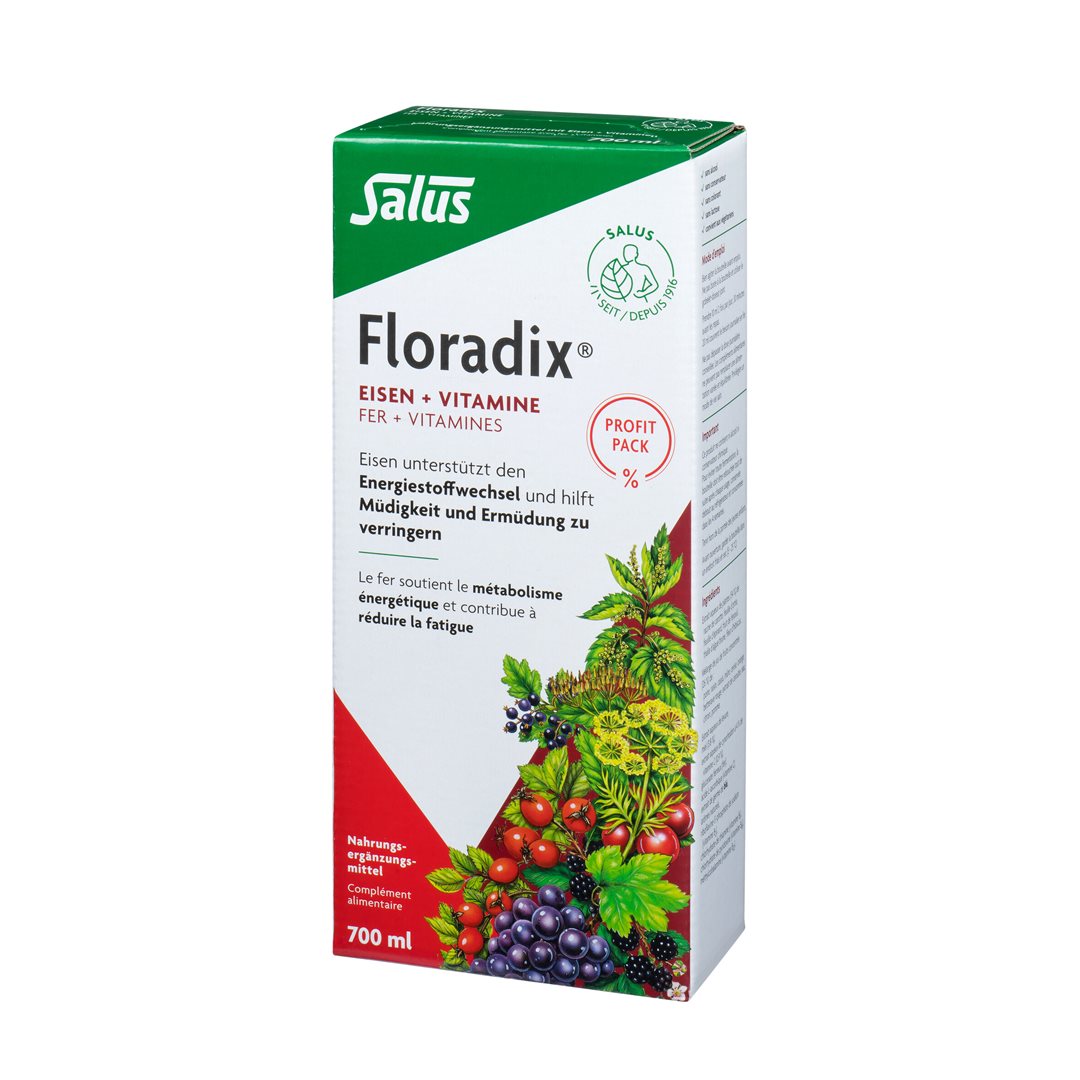 Salus Floradix Fer + vitamines Profit Pack