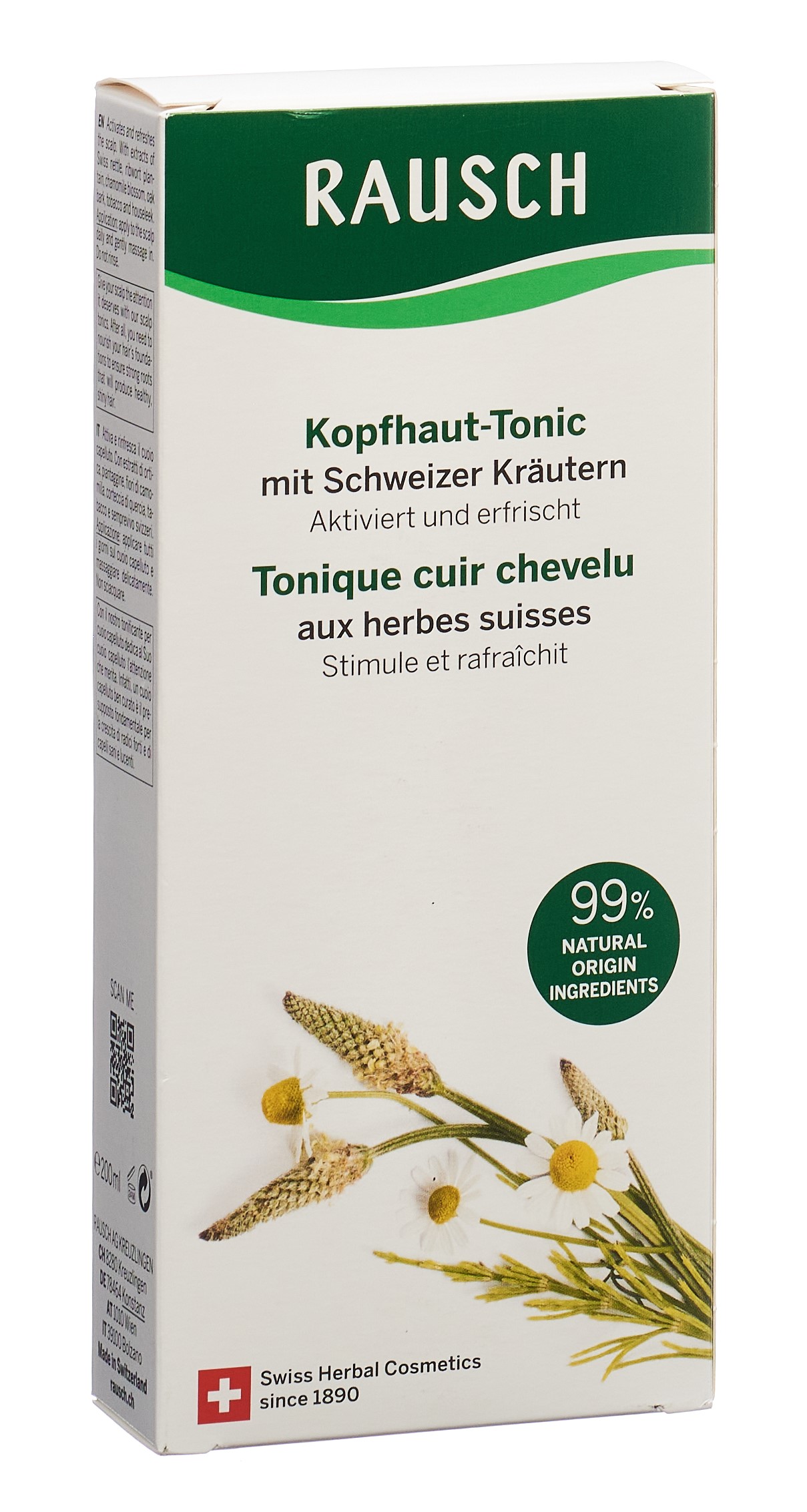RAUSCH Kopfhaut-Tonic mit Schweizer Kräutern