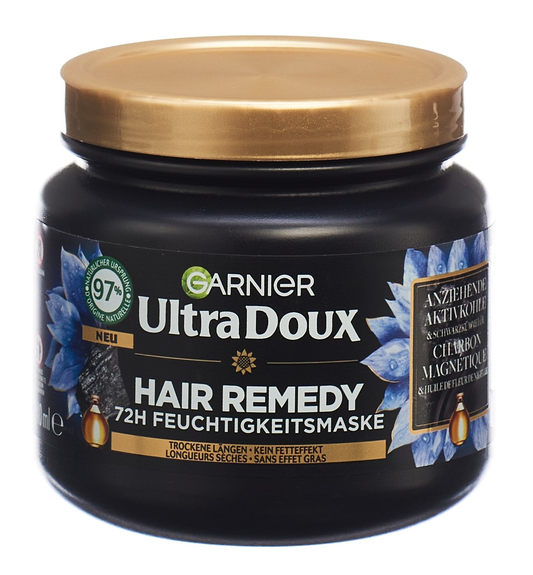 GARNIER GARNIER Ultra DOUX Maske Charcoal