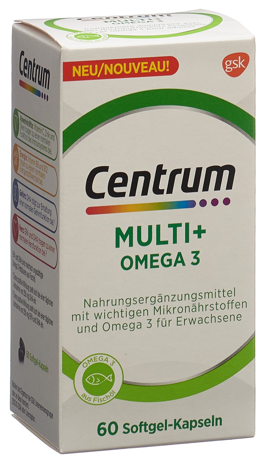 Centrum MULTI PLUS OMEGA3