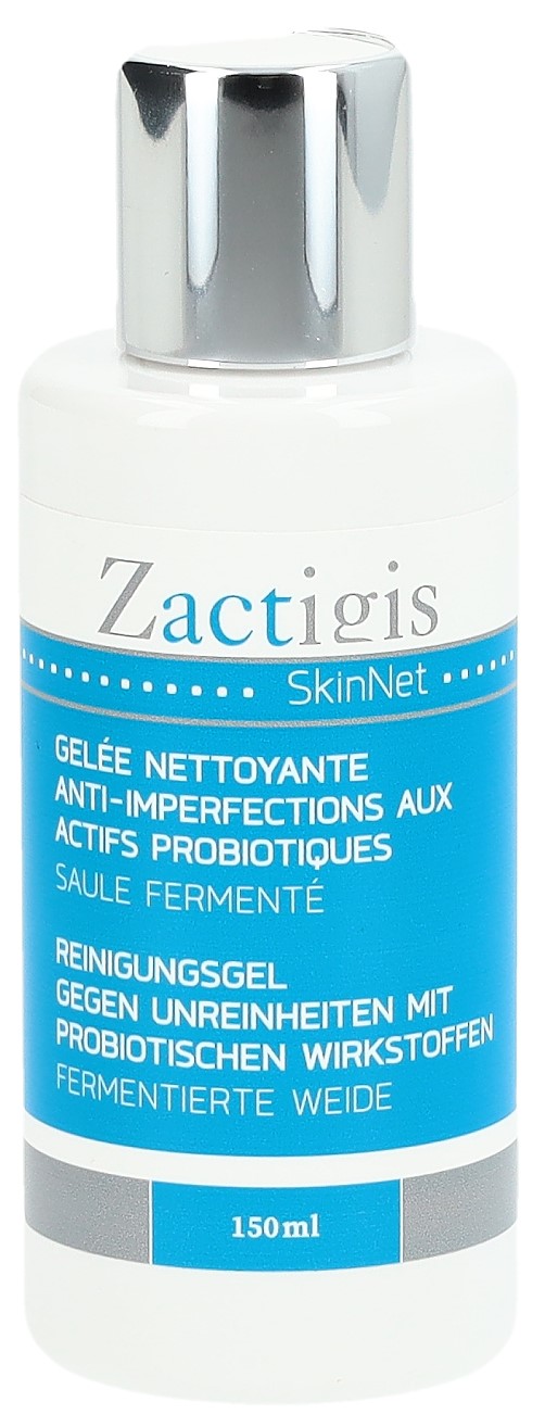 Zactigis Zactigis SkinNet Reinigungsgel gegen Hautunreinheiten mit probiotischen Wirkstoffen