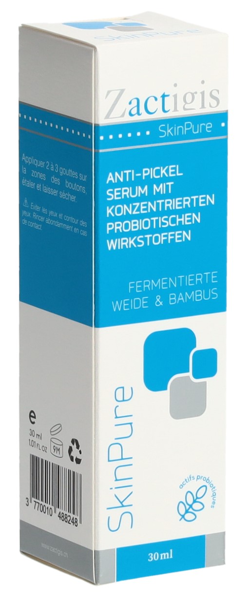 Zactigis Zactigis SkinPure anti-pickel serum mit konzentriereten probiotischen Wirkstoffen