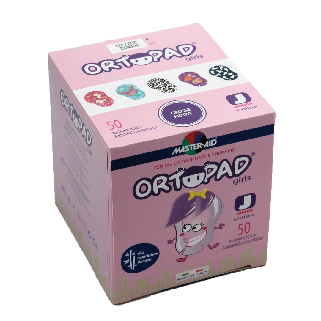 ORTOPAD Occlusionspflaster Junior Girls -2 Jahre