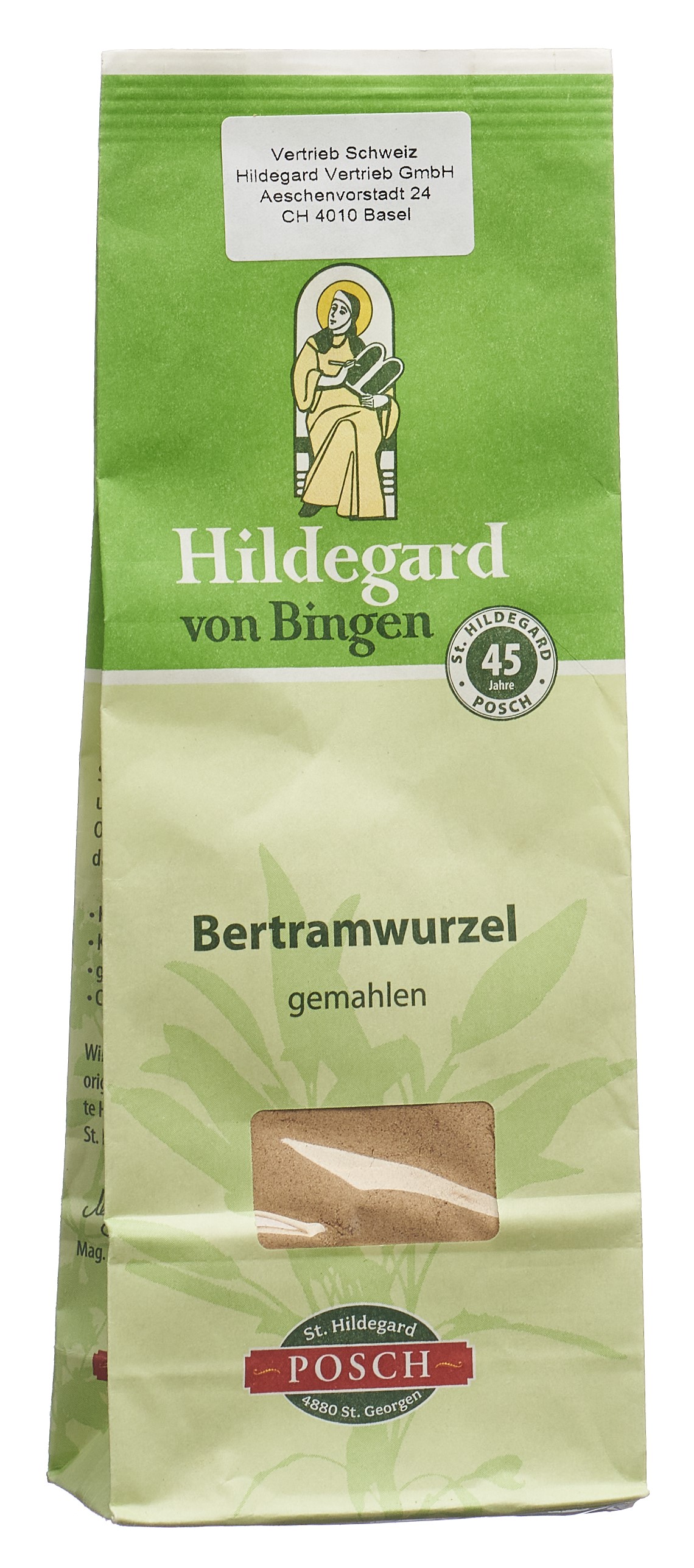 Hildegard Posch Bertramwurzel gemahlen