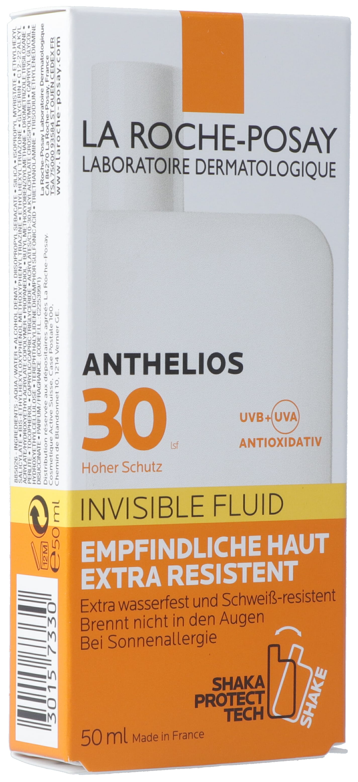 LA ROCHE-POSAY Anthelios Gesichtsfluid LSF30