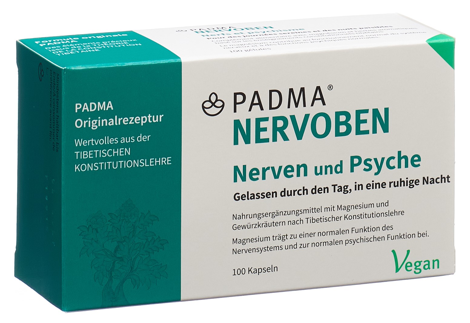 PADMA NERVOBEN Kapsel