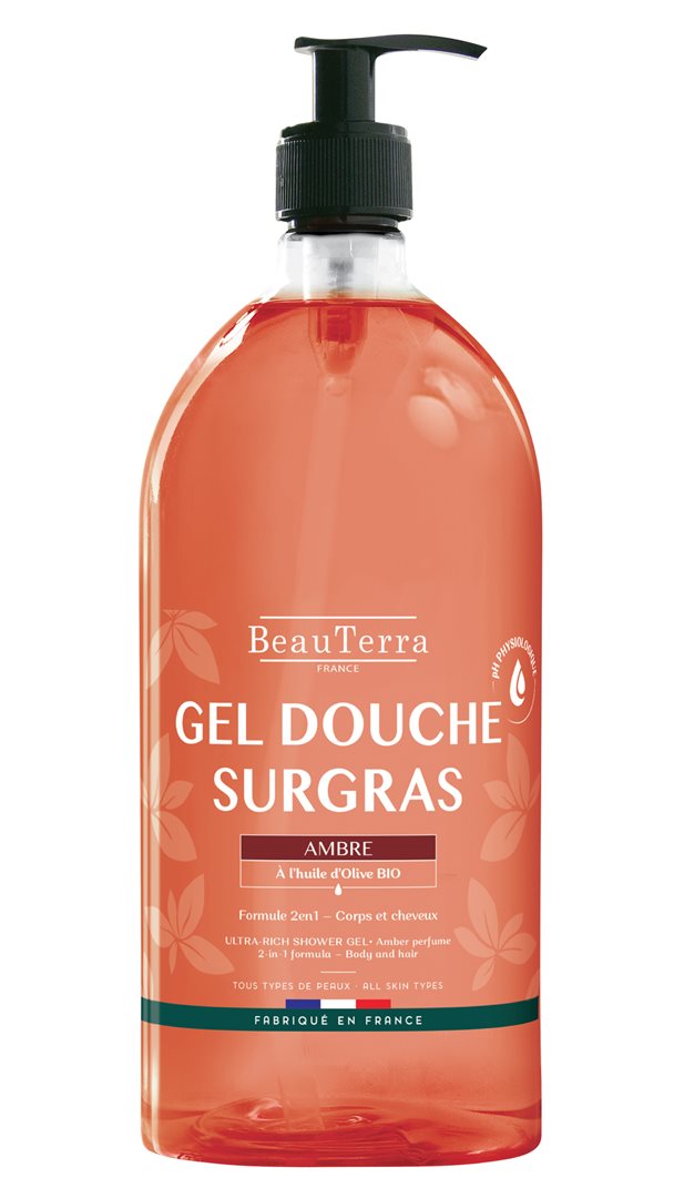 BeauTerra Duschgel reichhaltig Bernstein