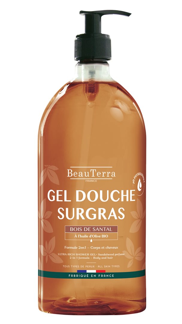 BeauTerra Duschgel reichhaltig Sandelholz