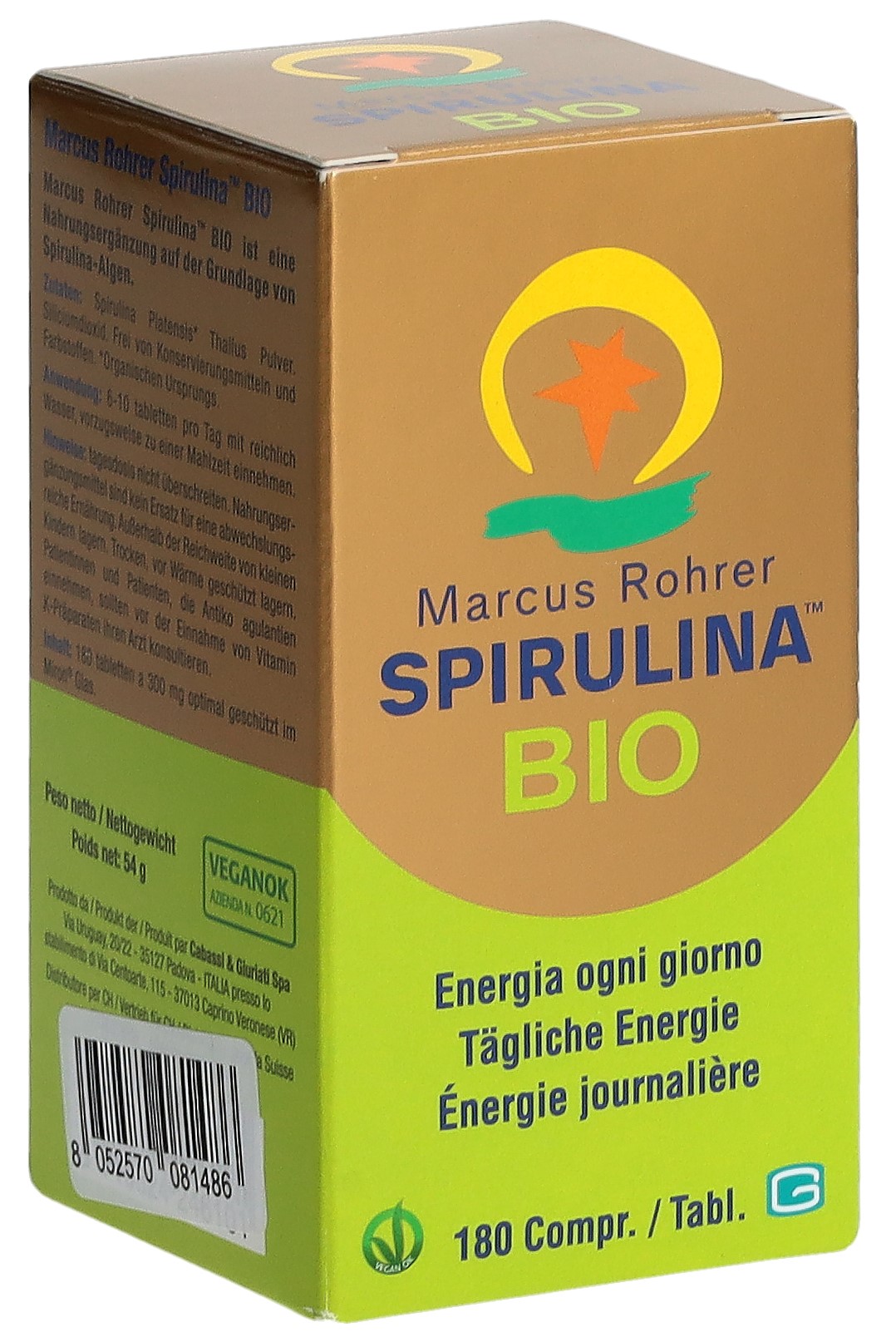 Marcus Rohrer Spirulina Tablette Bio