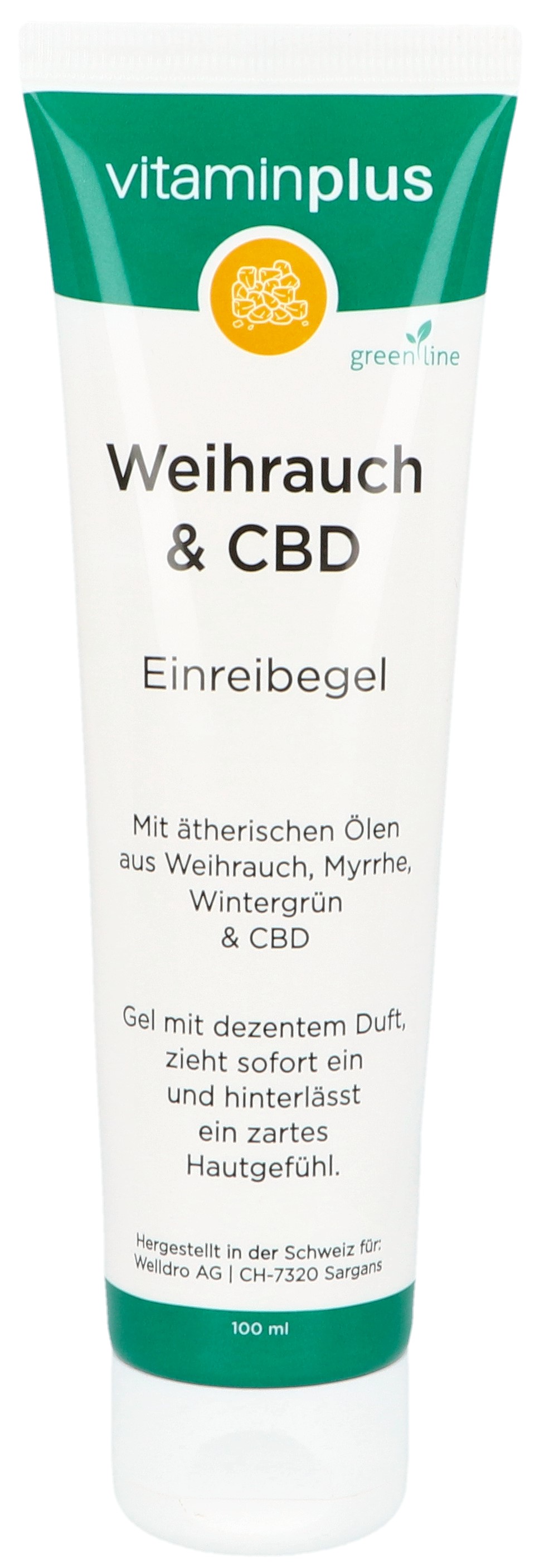 vitaminplus Weihrauch & CBD Gel