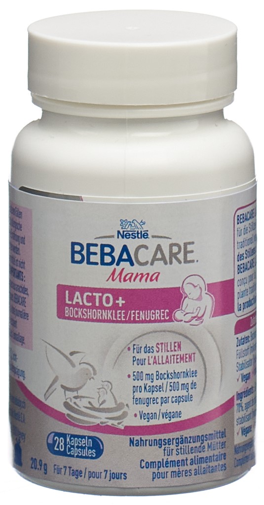 BEBACARE Mama LACTO+ Bockshornklee Kapsel