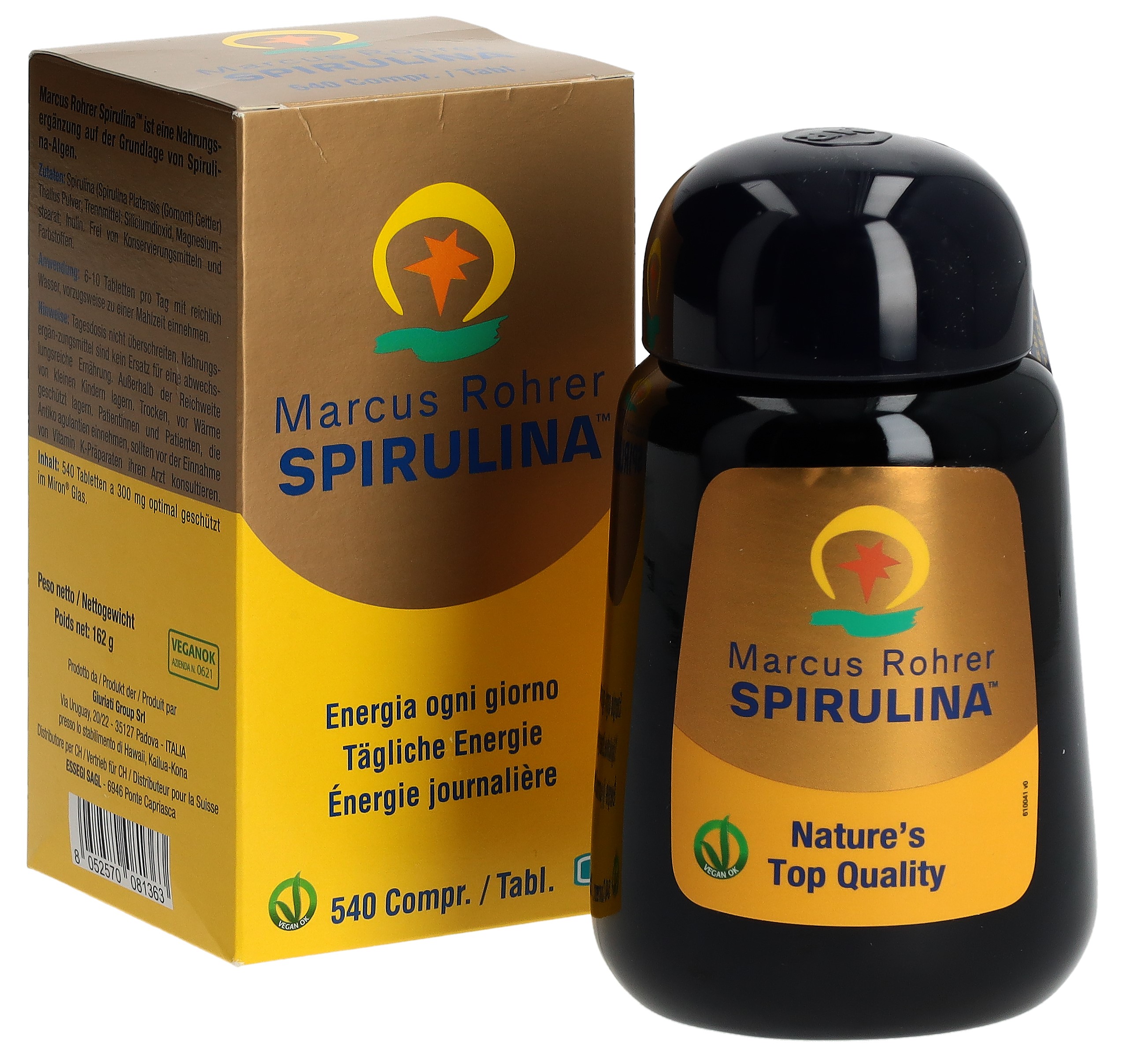 Marcus Rohrer Spirulina Tablette neu