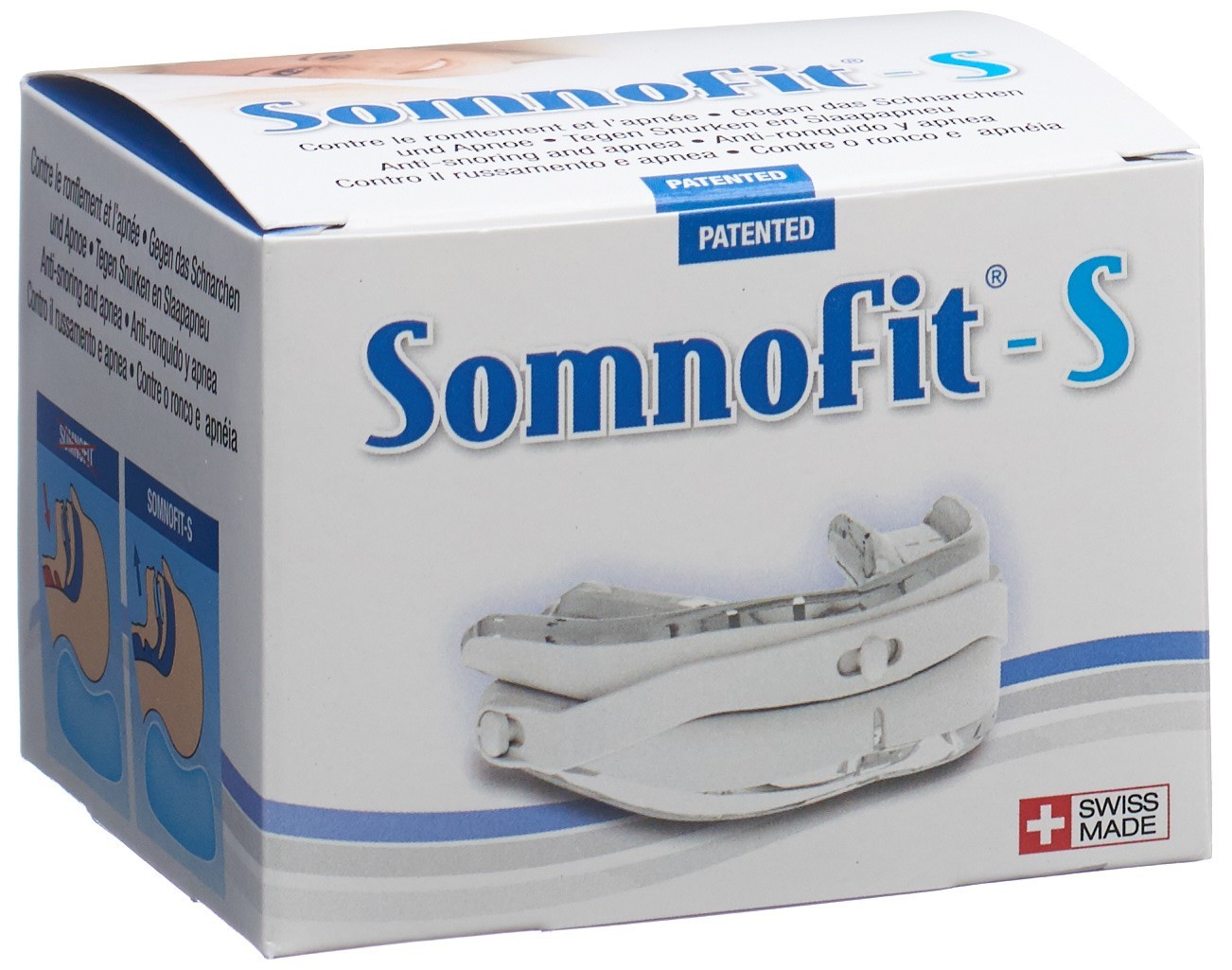 SOMNOFIT Kiefer Orthese Schnarchen und Apnoe