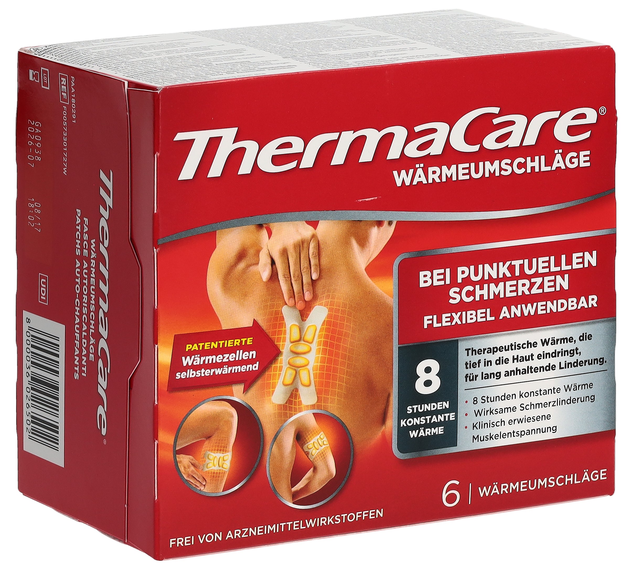 ThermaCare punktuelle Schmerzen