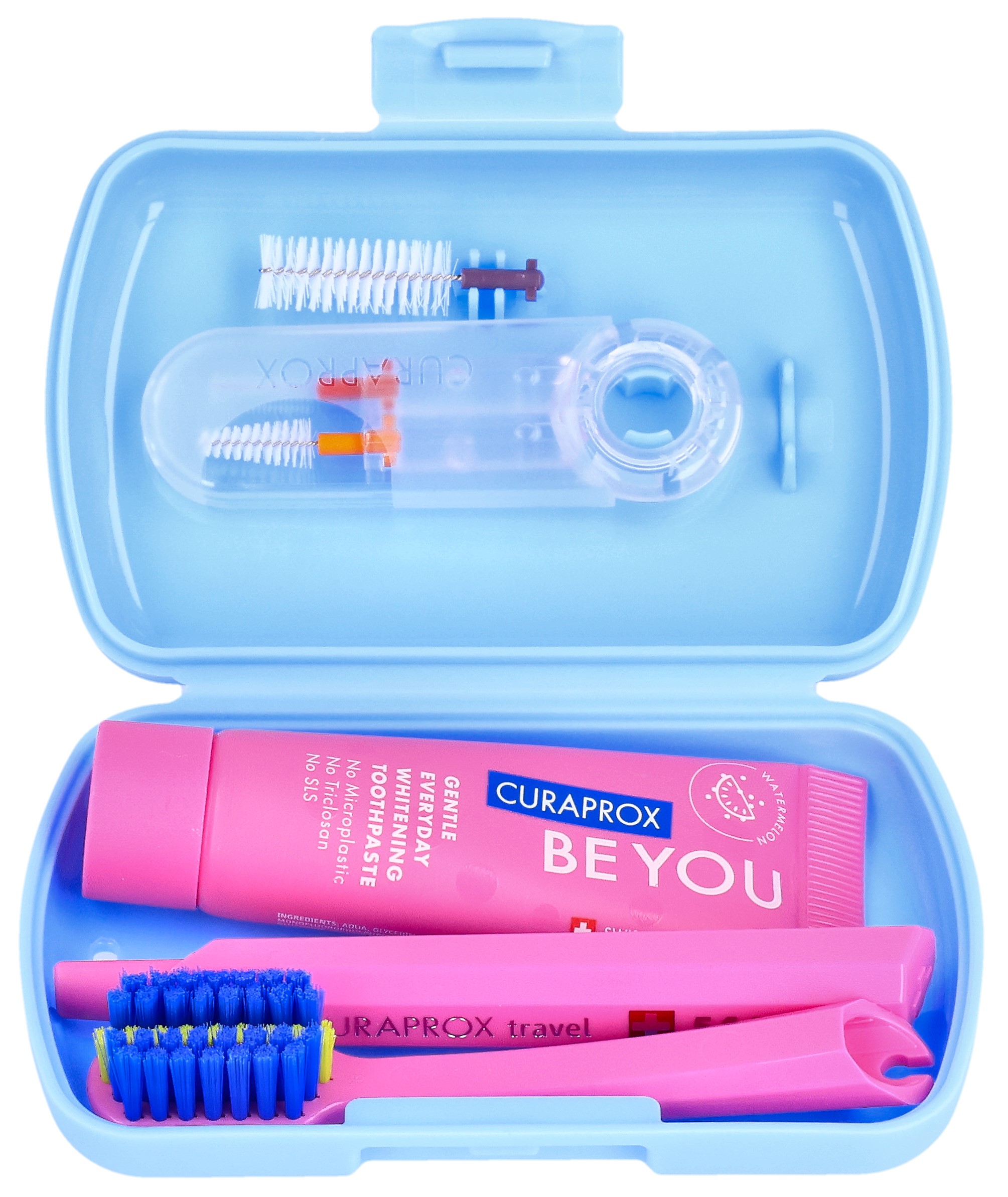 Curaprox Travel Set Ortho blau