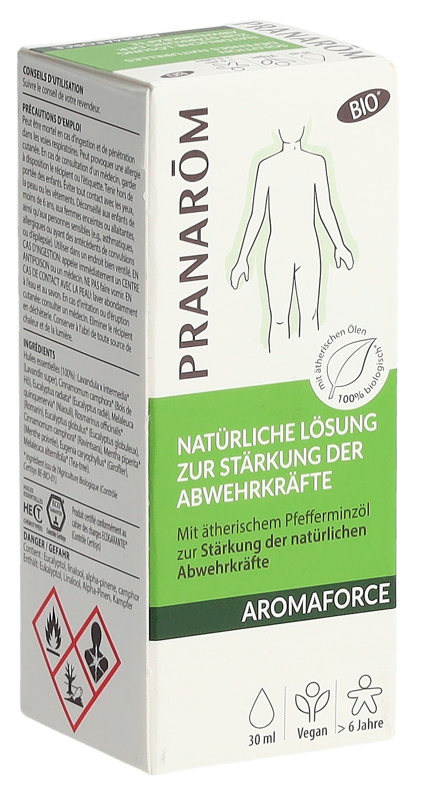 PRANARÔM Aromaforce Natürliche Lösung Stärkung der Abwehrkräfte Bio