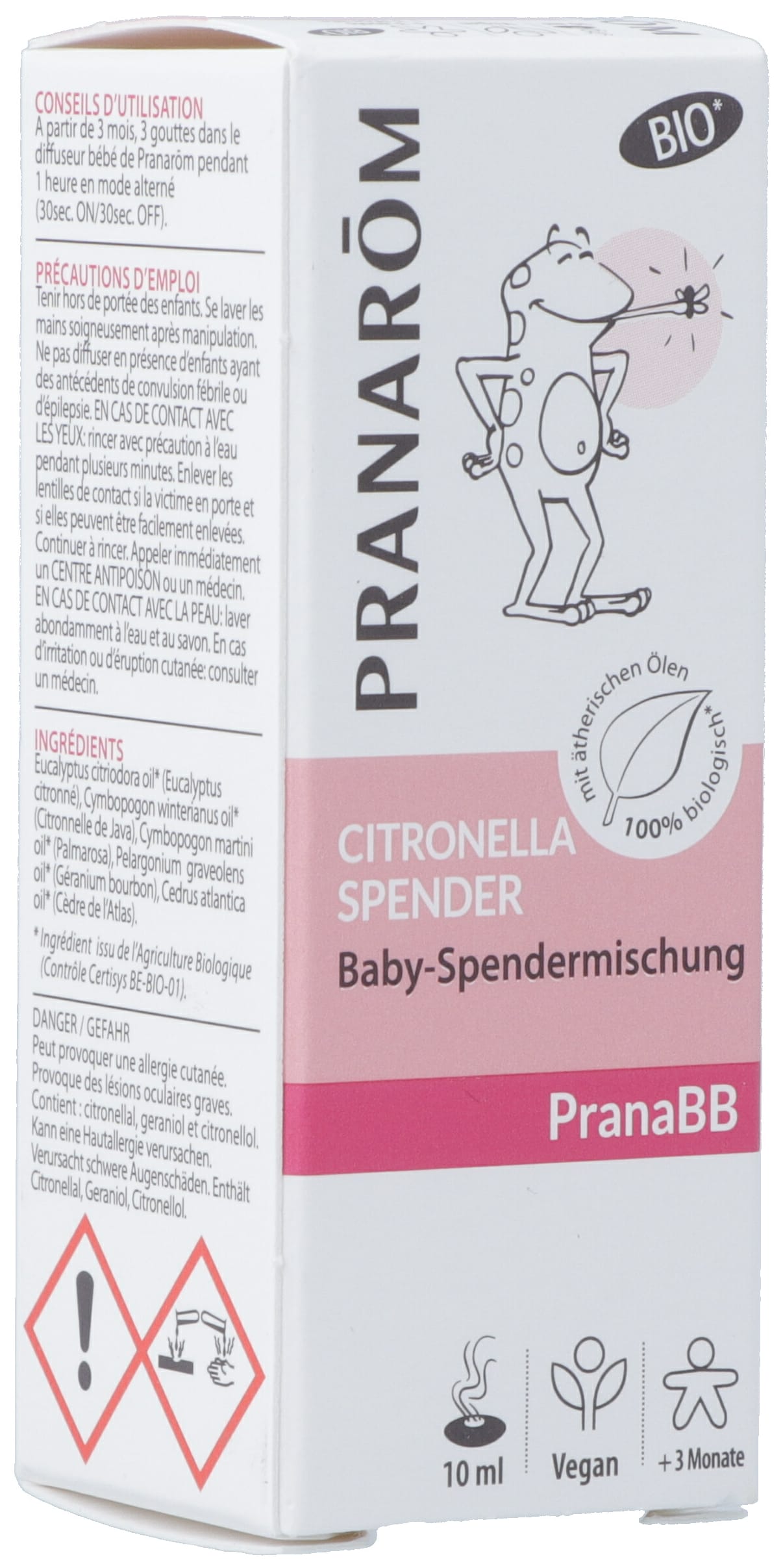 PRANARÔM PranaBB Mischung Citronella Bio Eco