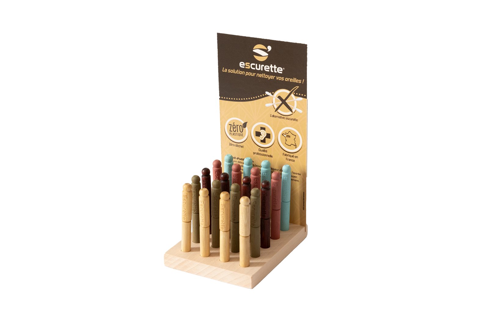 escurette Ohrenreiniger Display 20 Stück