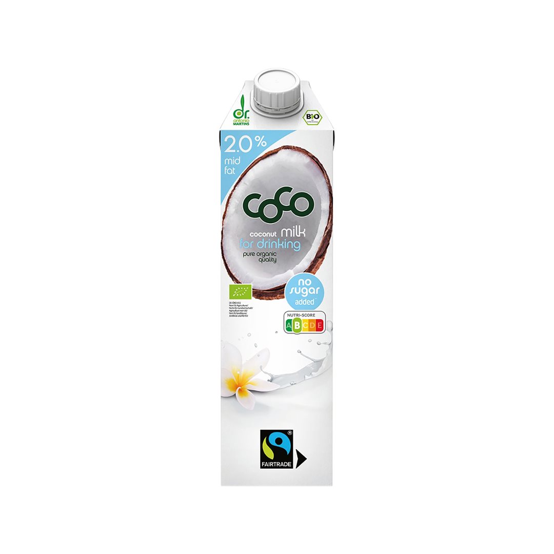 dr. antonio MARTINS Coco Milk zum Trinken Bio