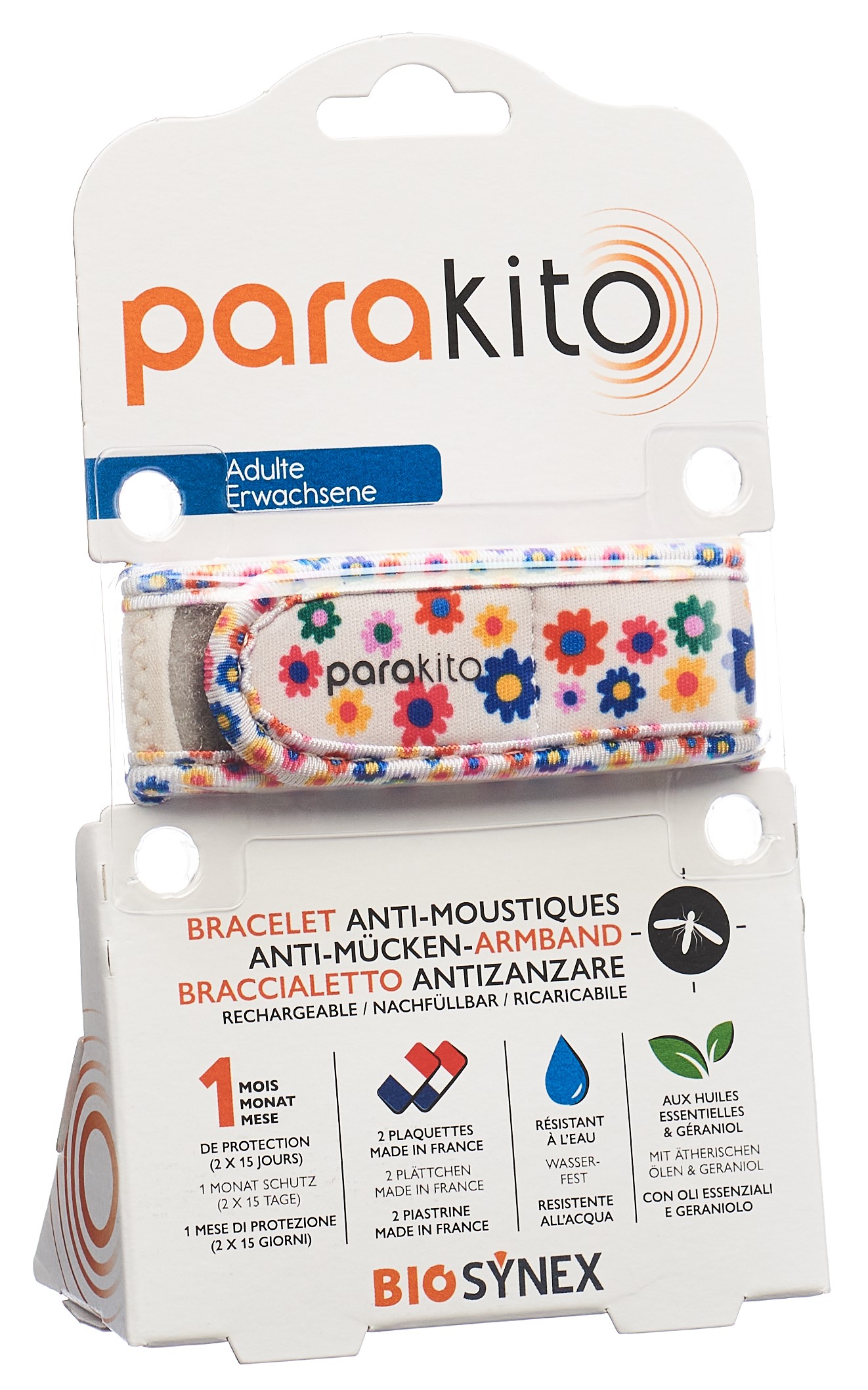 parakito Armband Erwachsene Fun Blumen
