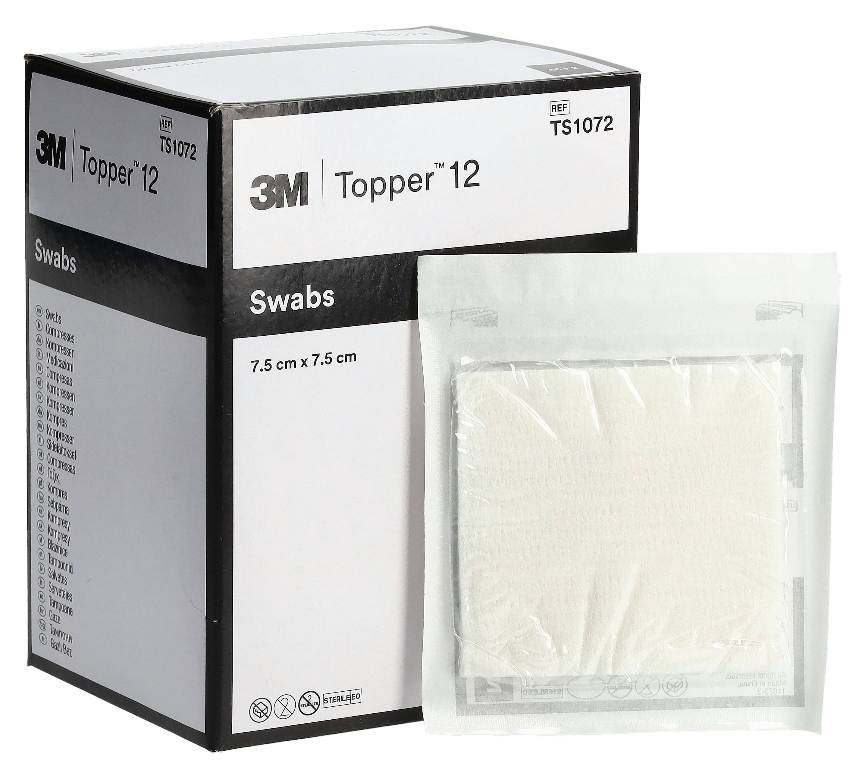 Topper NW Kompressen 7.5x7.5cm steril