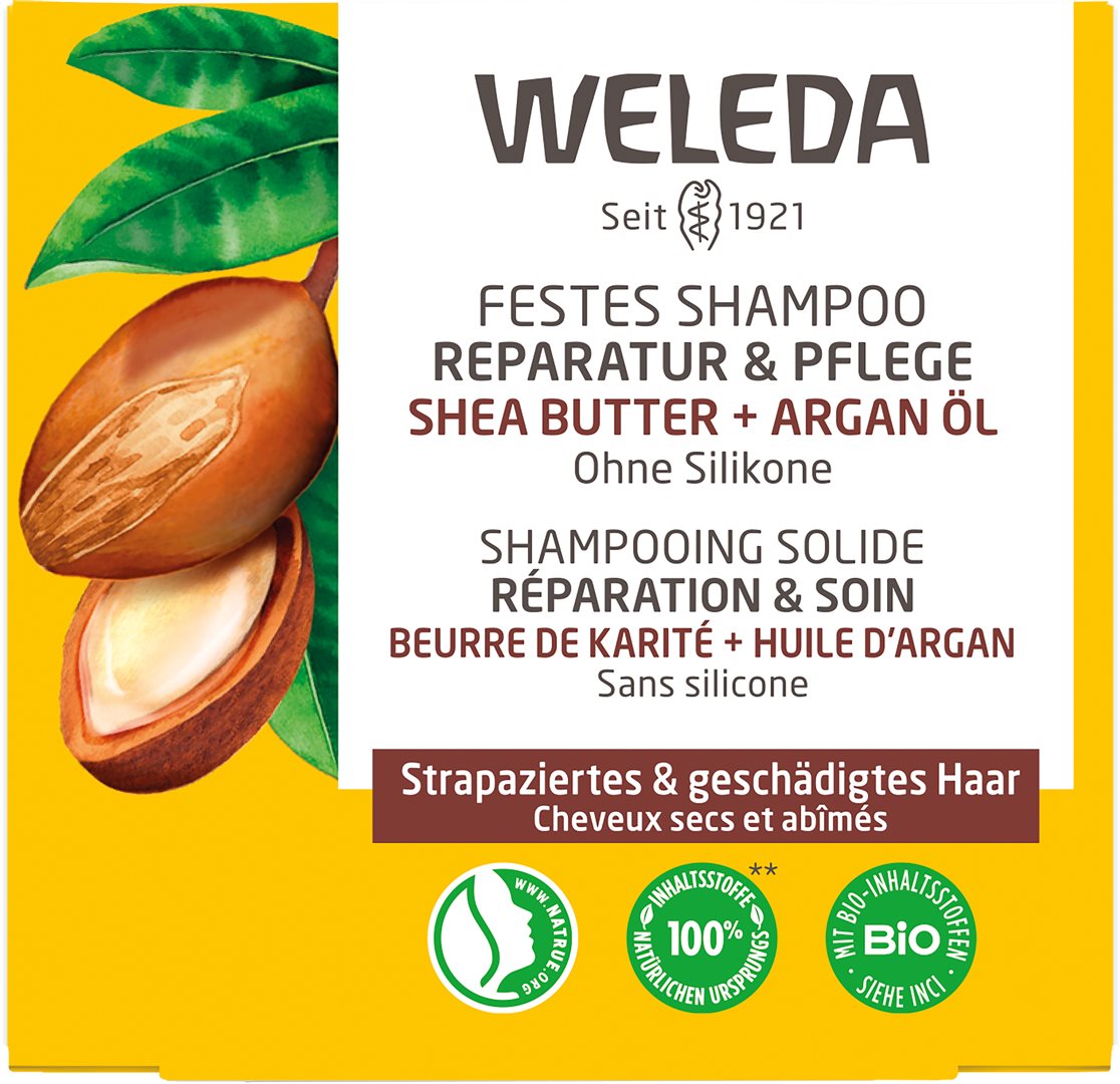 WELEDA Festes Shampoo Reparatur & Pflege