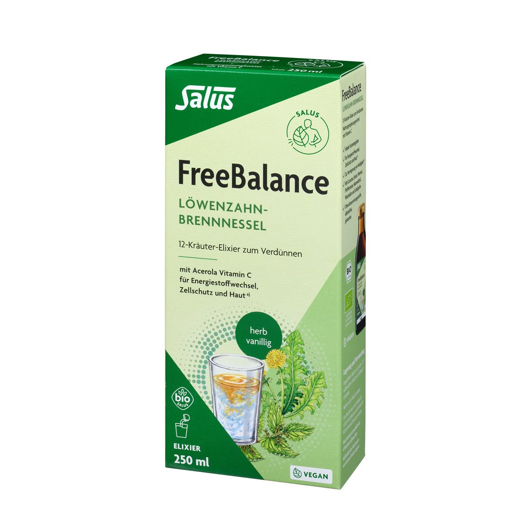 Salus FreeBalance Löwenzahn-Brennnessel Elixier Bio