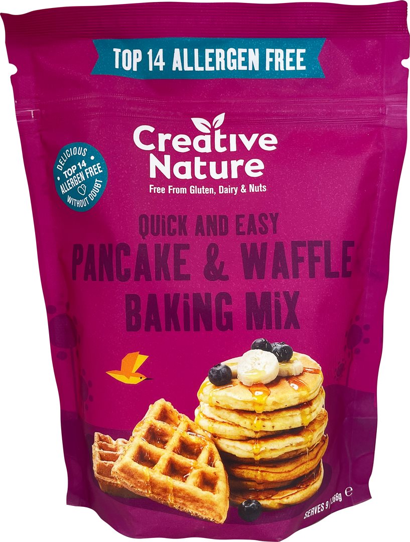 Creative Nature Pancake- und Waffel-Mix allergenfrei