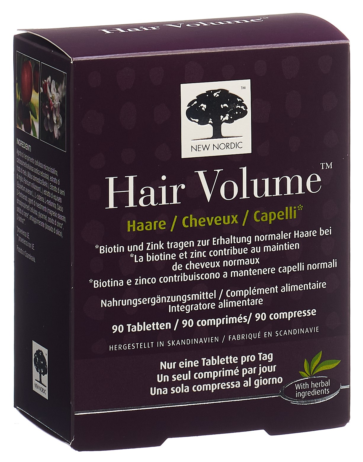 NEW NORDIC Hair Volume Tablette