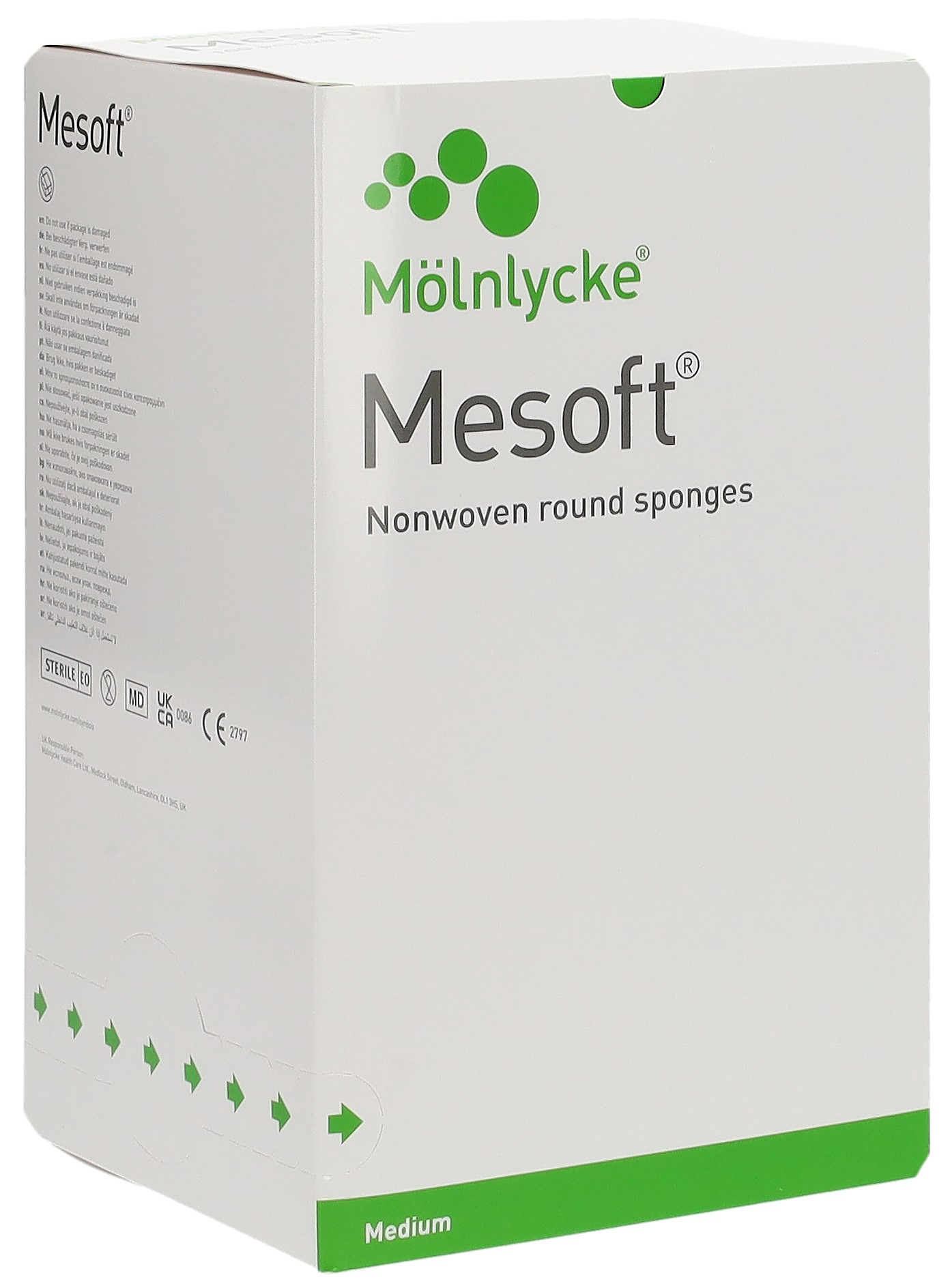 Mesoft Rundtupfer 35mm steril