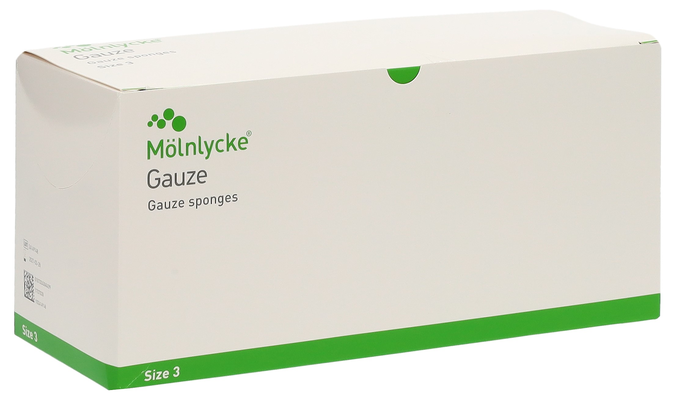 Mölnlycke Gaze Rundtupfer Nr3 steril