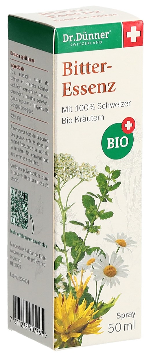 Dr. Dünner Bitter-Essenz Bio