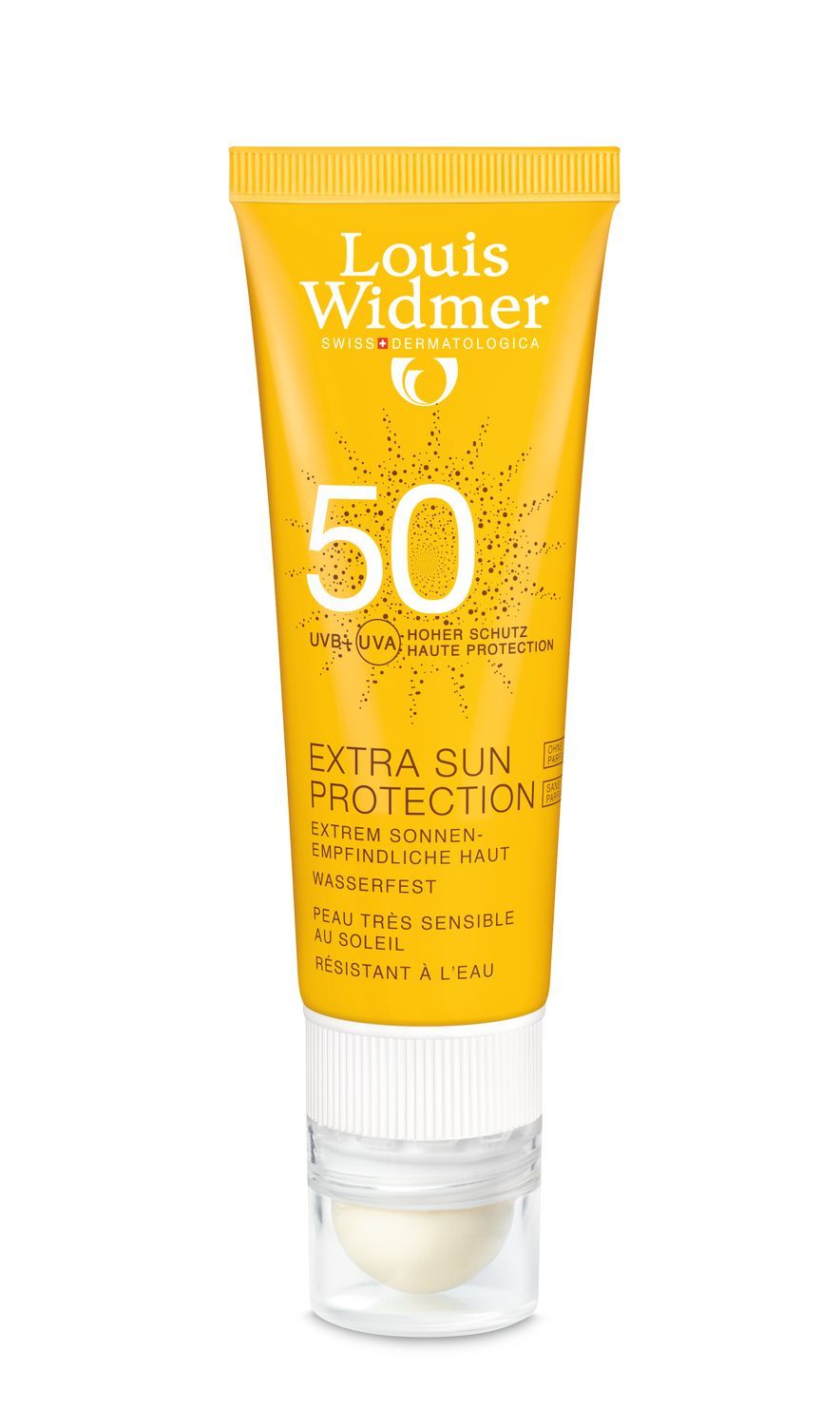 Louis Widmer Extra Sun Protecting Lippen LSF50 ohne Parfum
