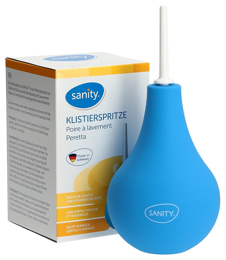 Sanity Birnspritze Gr13 483ml zweiteilig