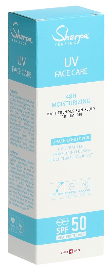 Sherpa TENSING Sun Fluid 48h Hydration SPF50