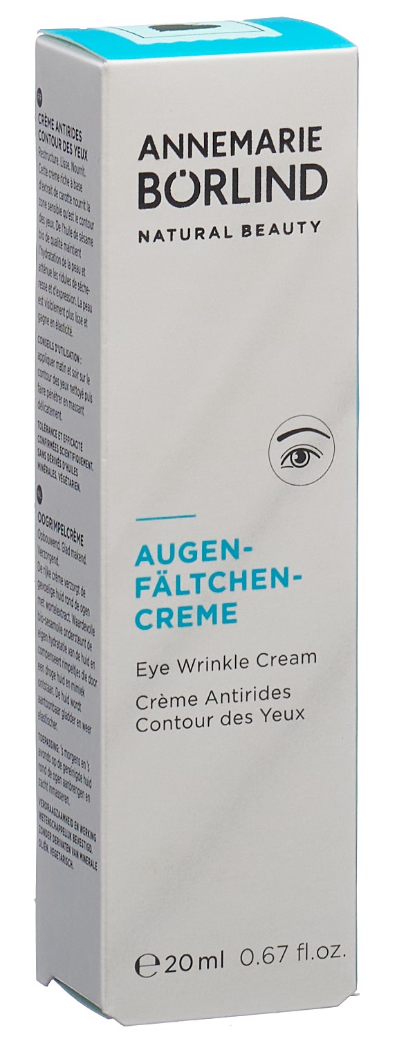 ANNEMARIE BÖRLIND Börlind Augen Fältchen Creme